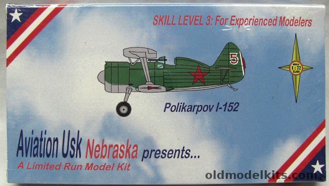 AV USK 1/72 Polikarpov I-152 - Soviet Or Finnish Air Force plastic model kit